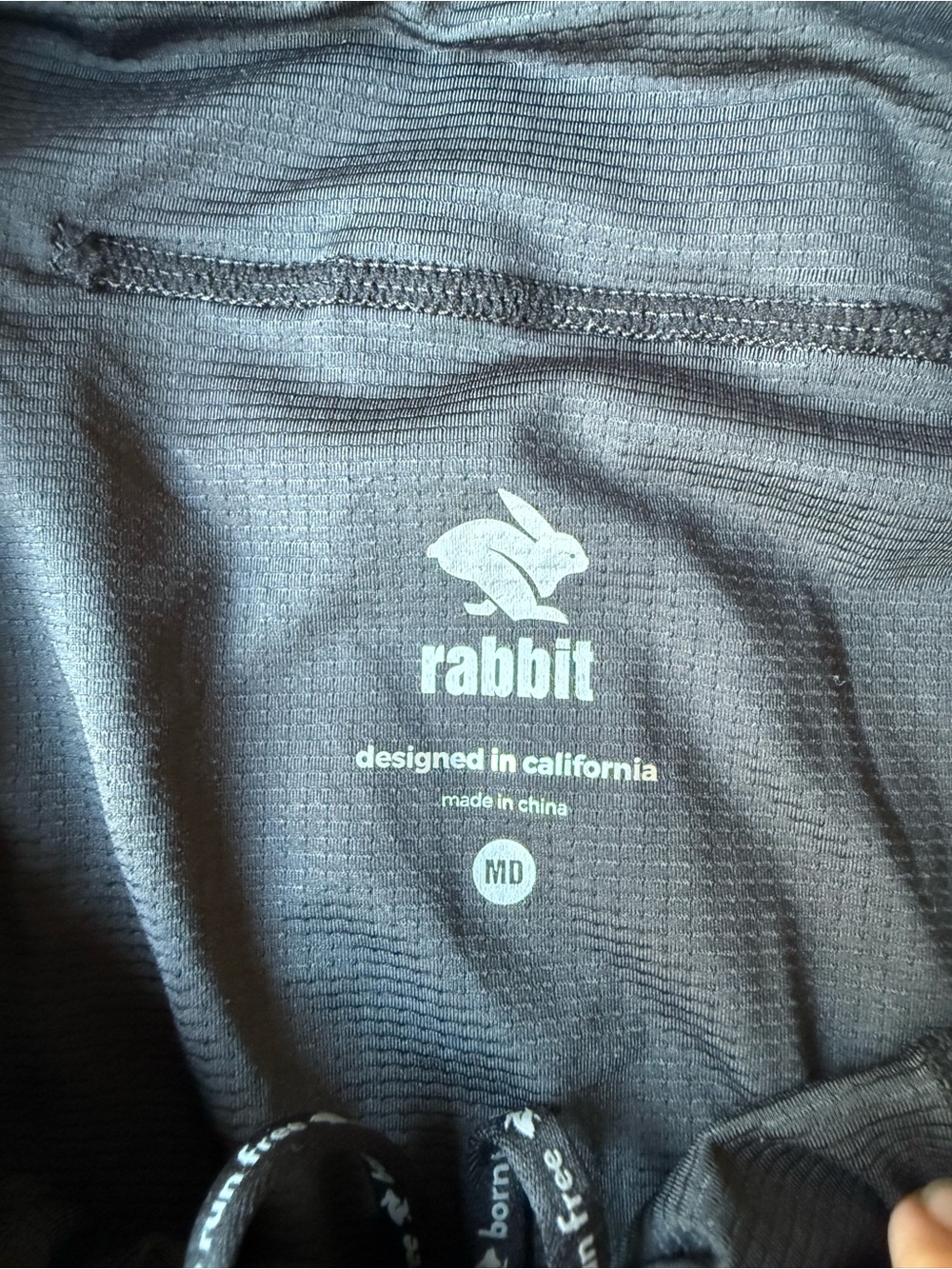 Men’s Rabbit Black Running Shorts - Lightweight Performance - Picture 5 of 10